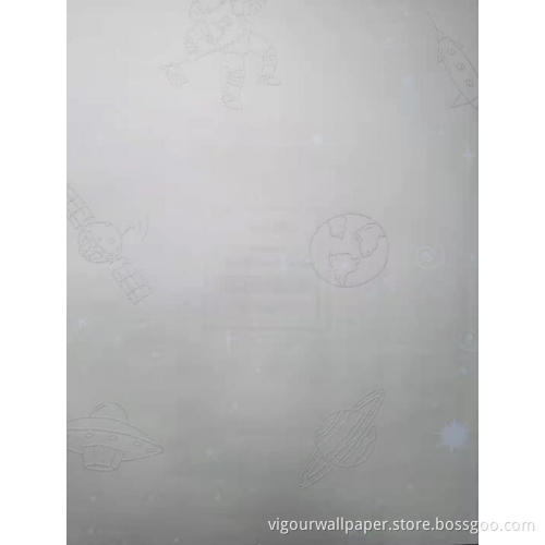 1.06m Kids Design Wallpaper Children Room Wallcovering